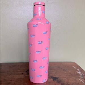 Vineyard Vines Whale Repeat 25 oz Canteen Designed by Corksicle EUC & Adorbs! 🐳